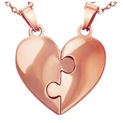 Lié à Vie - Collier puzzle famille personnalisé